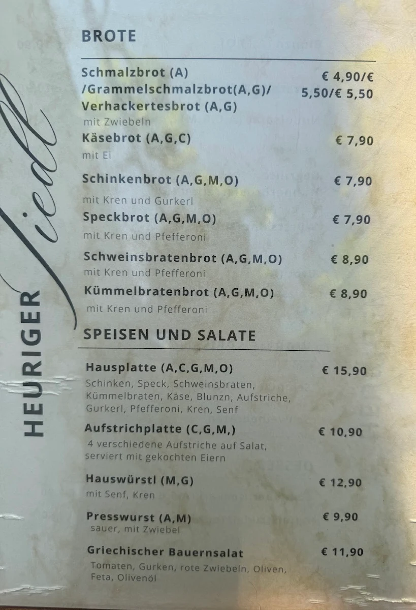 Speisekarte photo 4