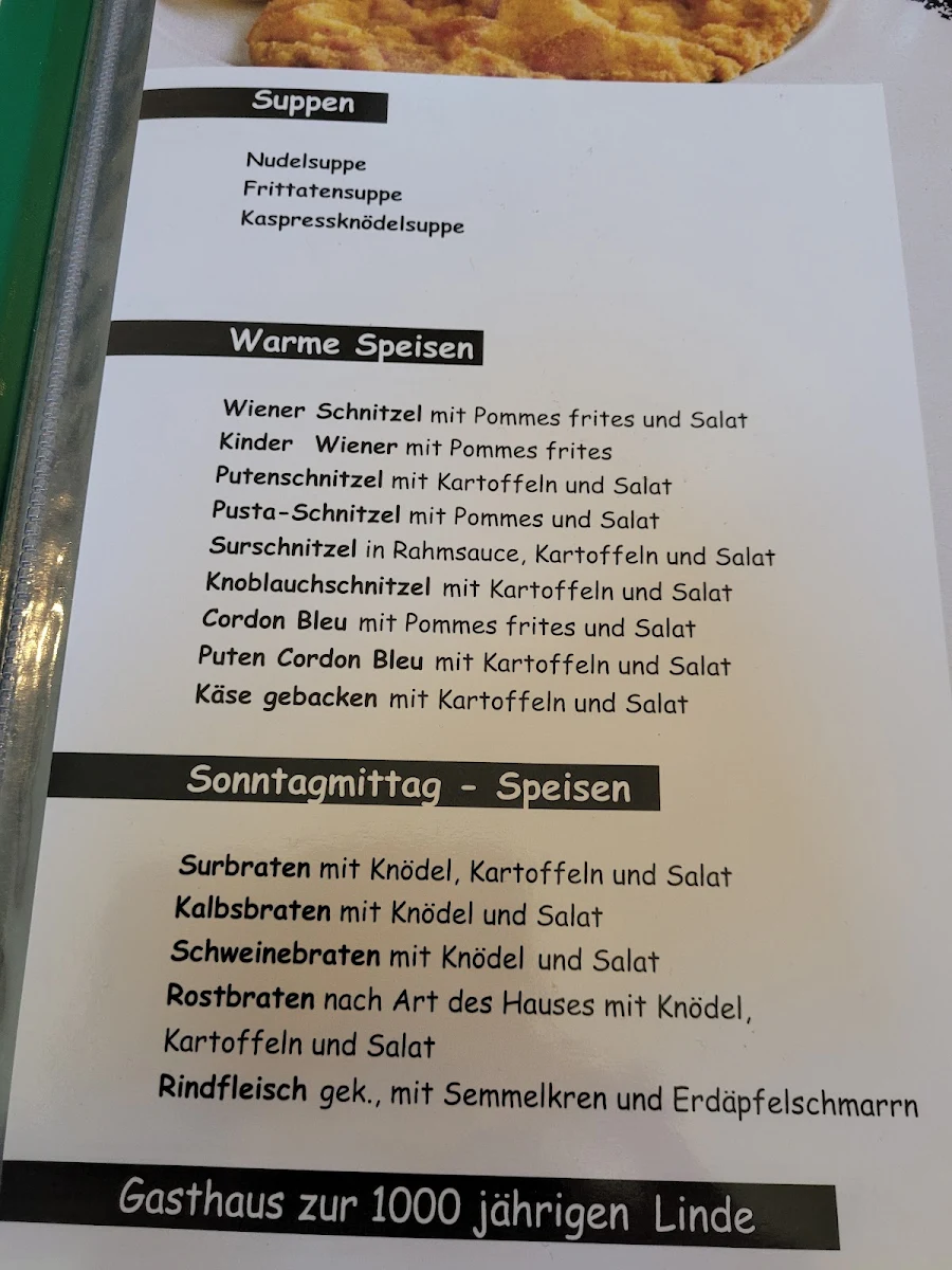 Speisekarte photo 3