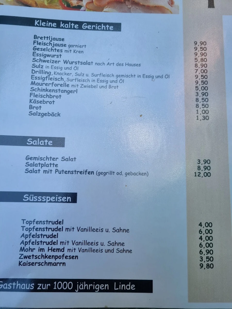 Speisekarte photo 9