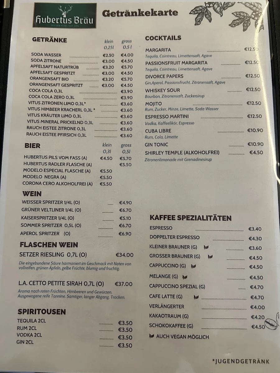 Speisekarte photo 1