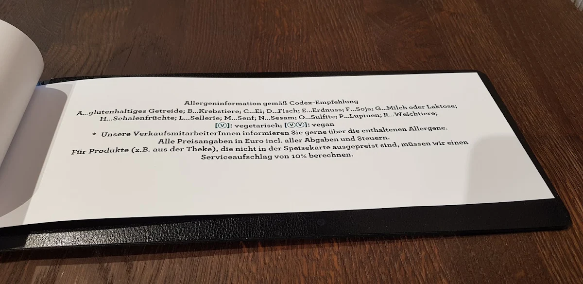 Speisekarte photo 5