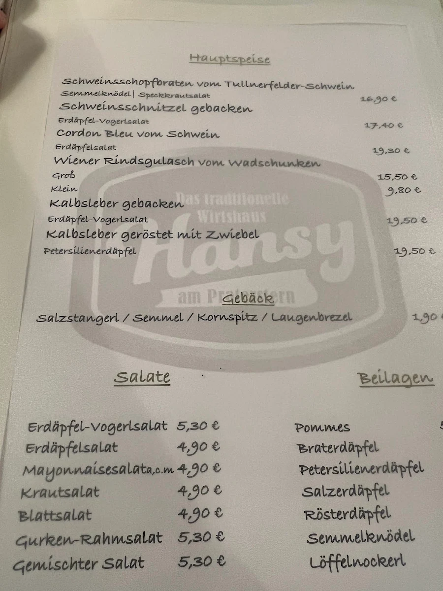 Speisekarte photo 4