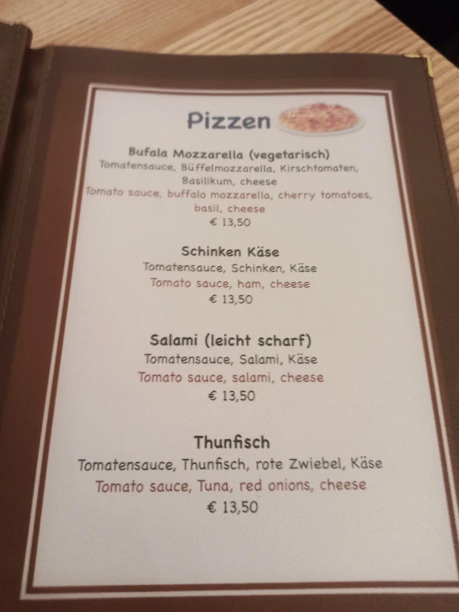 Speisekarte photo 1