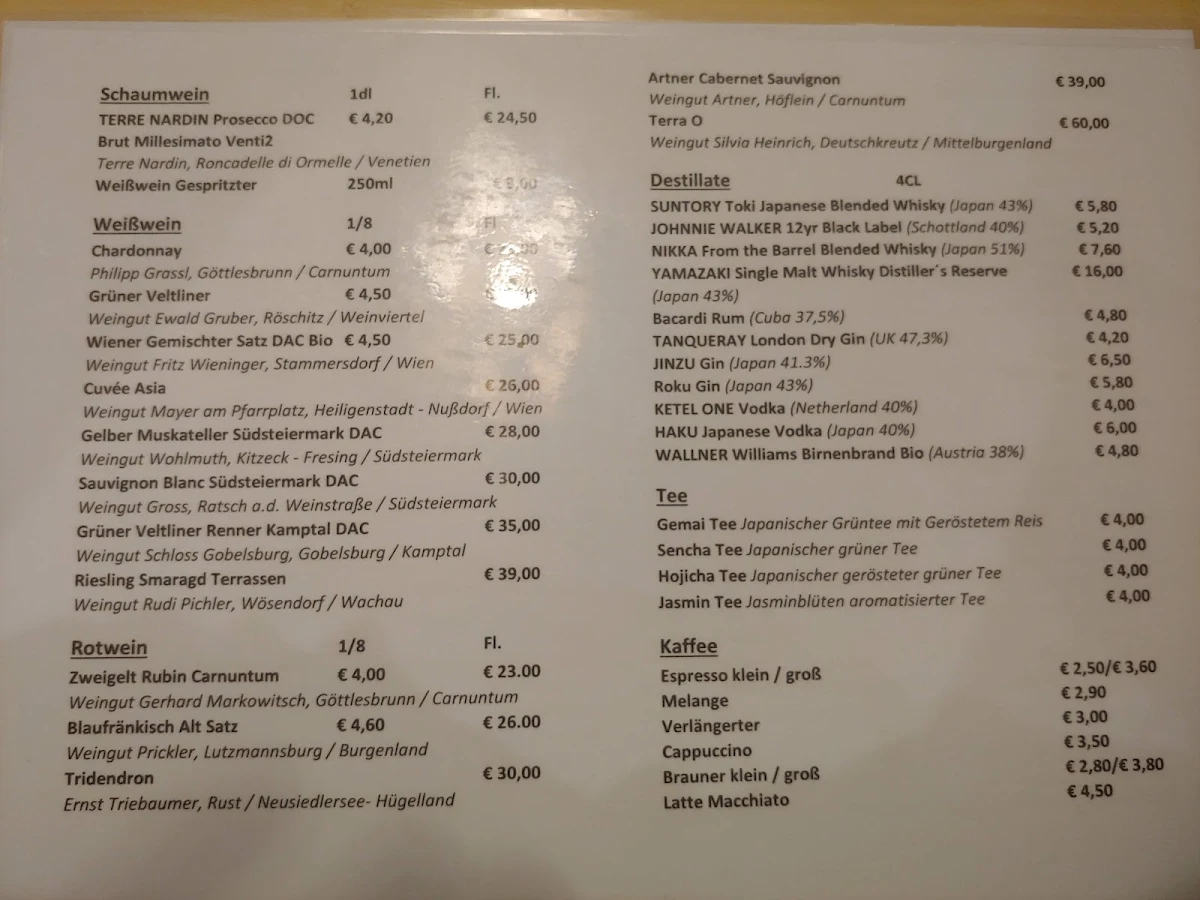 Speisekarte photo 8
