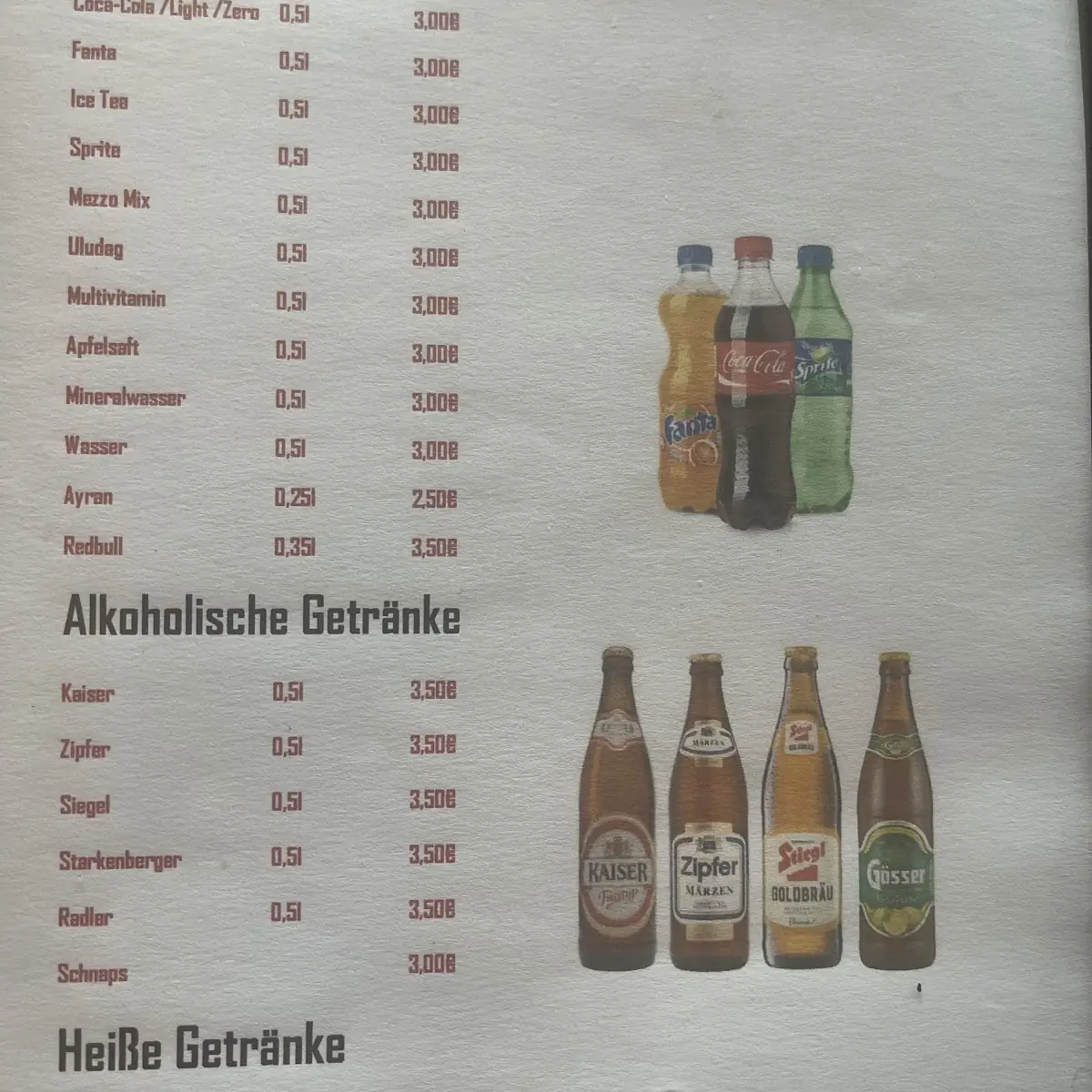 Speisekarte photo 3