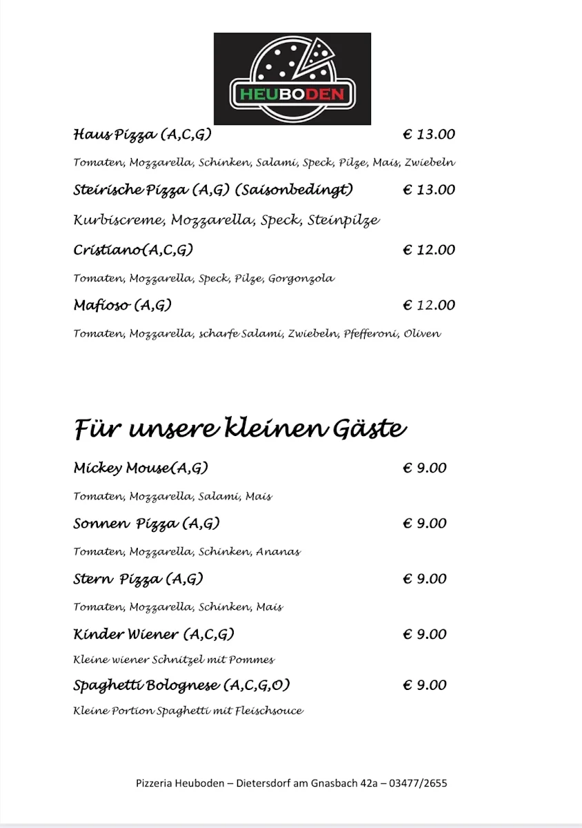 Speisekarte photo 4