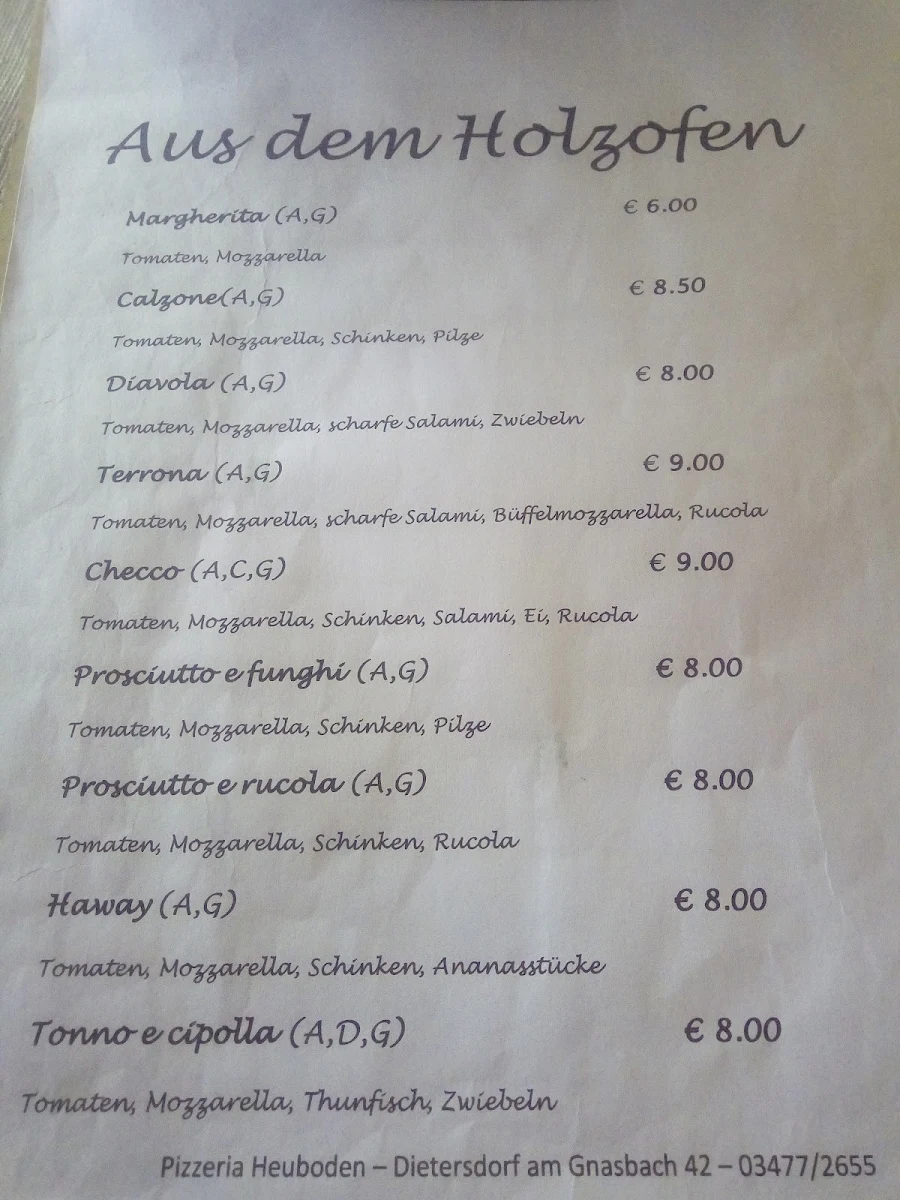 Speisekarte photo 7