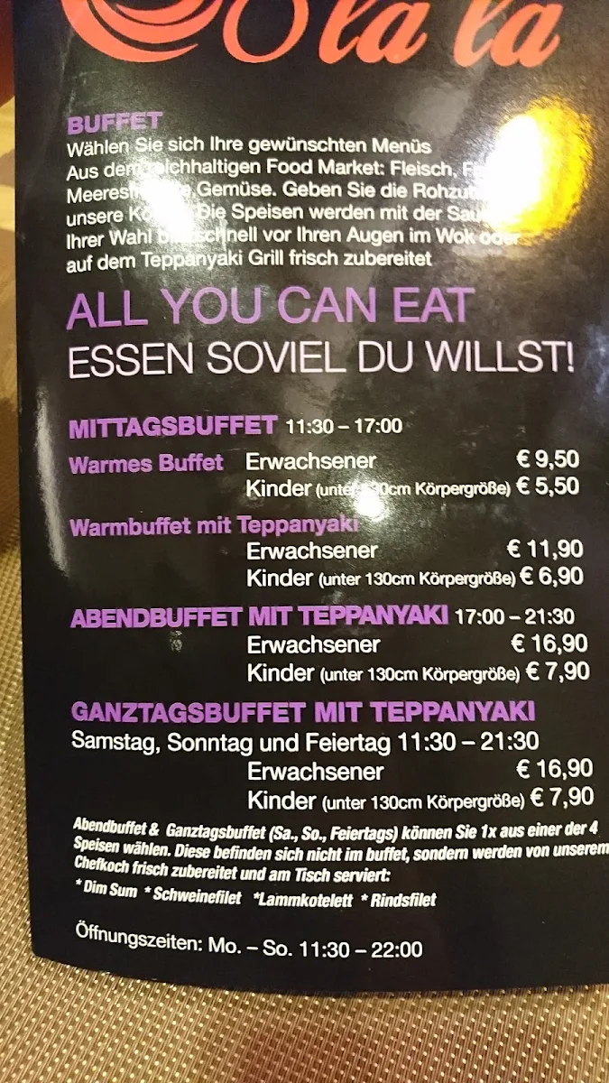 Speisekarte photo 6