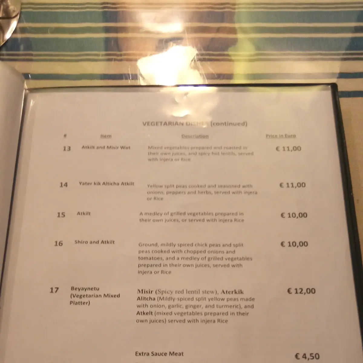 Speisekarte photo 10