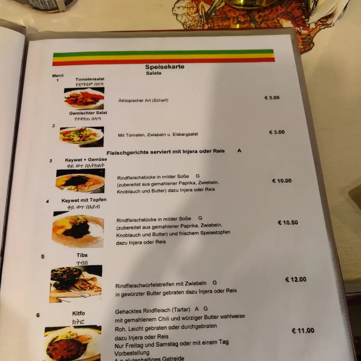 Speisekarte photo 8