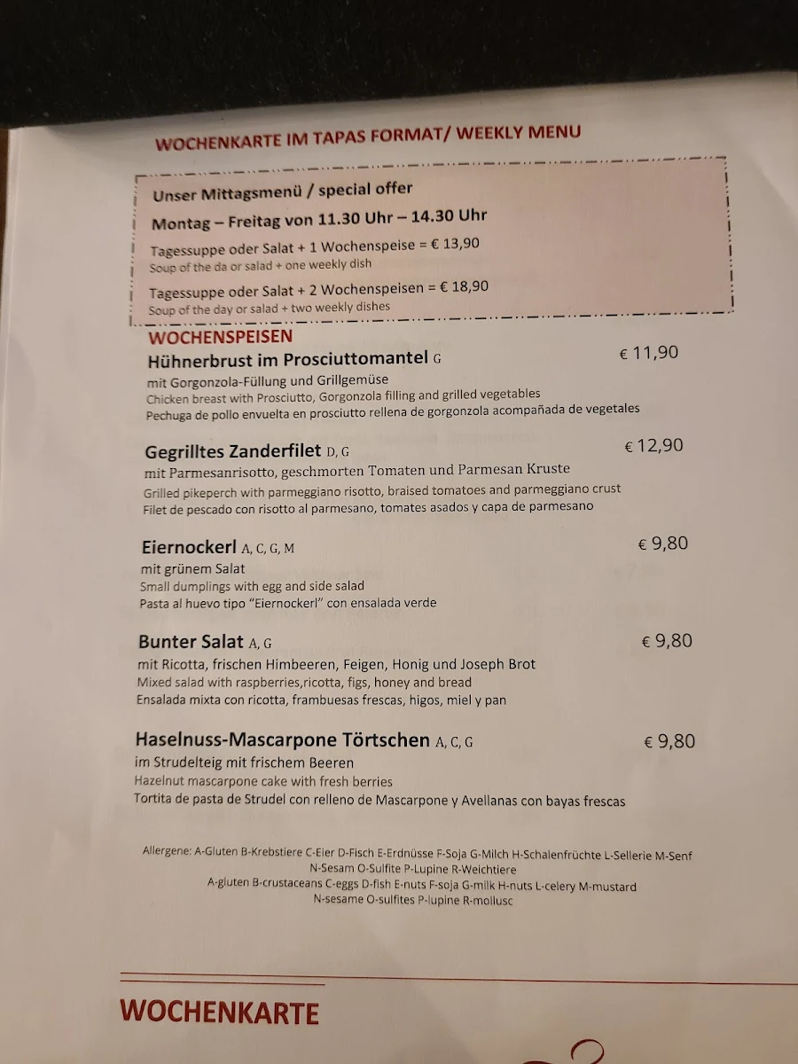 Speisekarte photo 8
