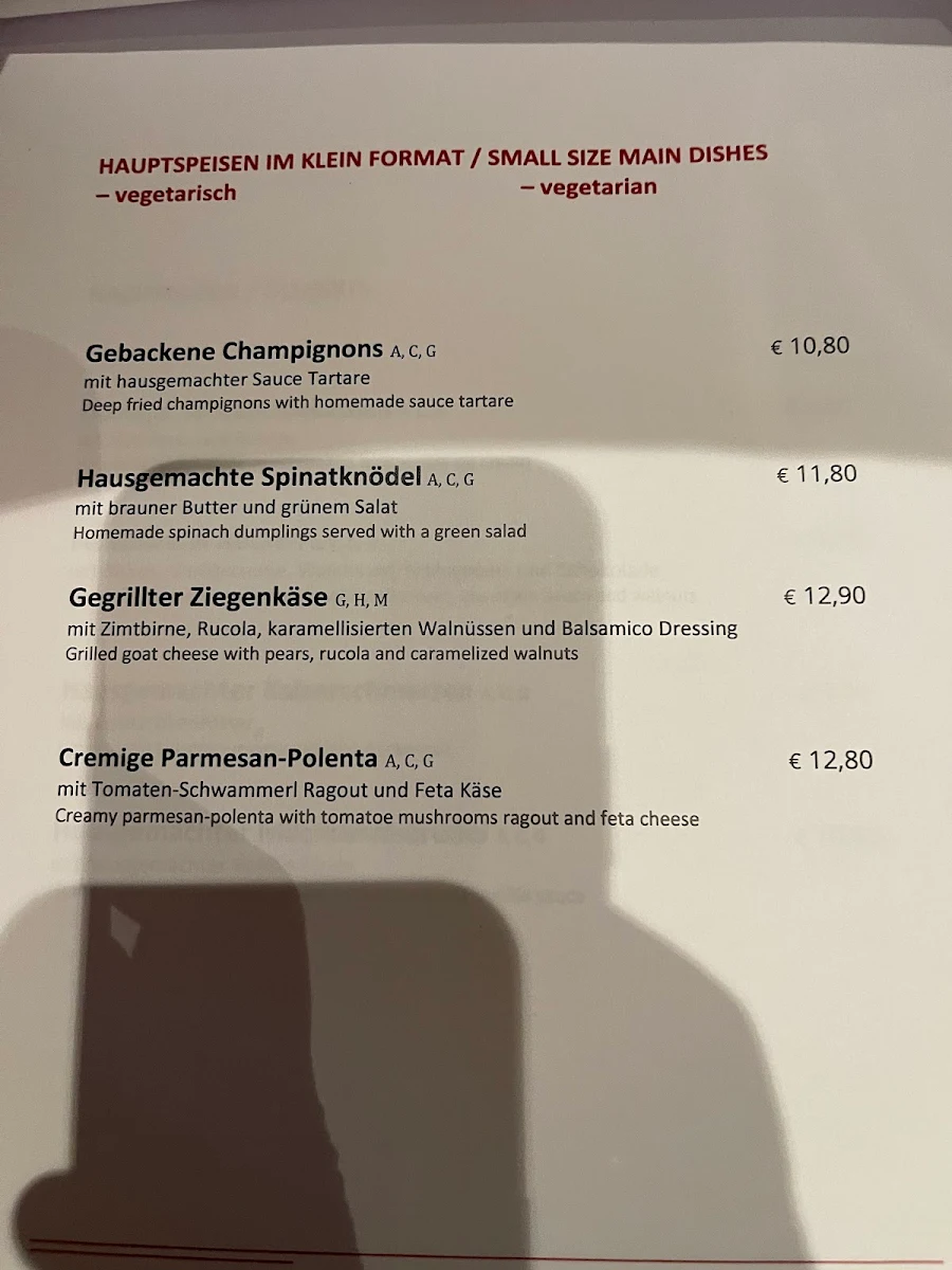 Speisekarte photo 9