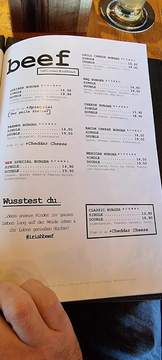 Speisekarte photo 2