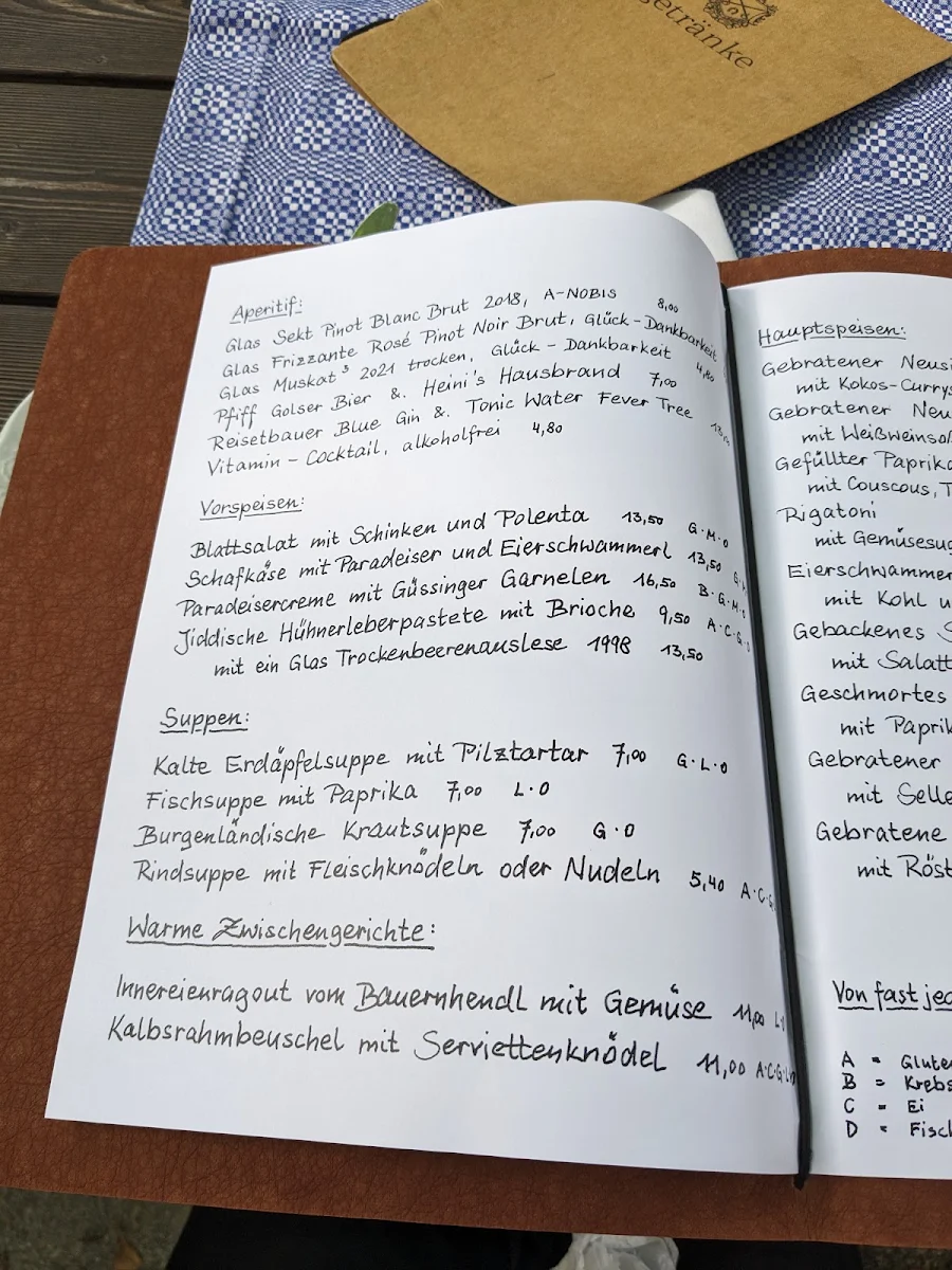 Speisekarte photo 2