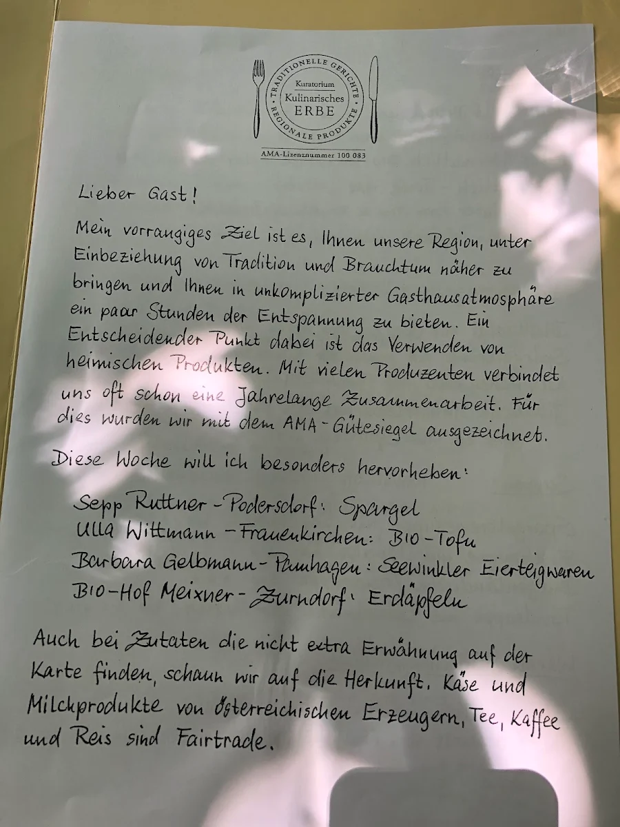 Speisekarte photo 3
