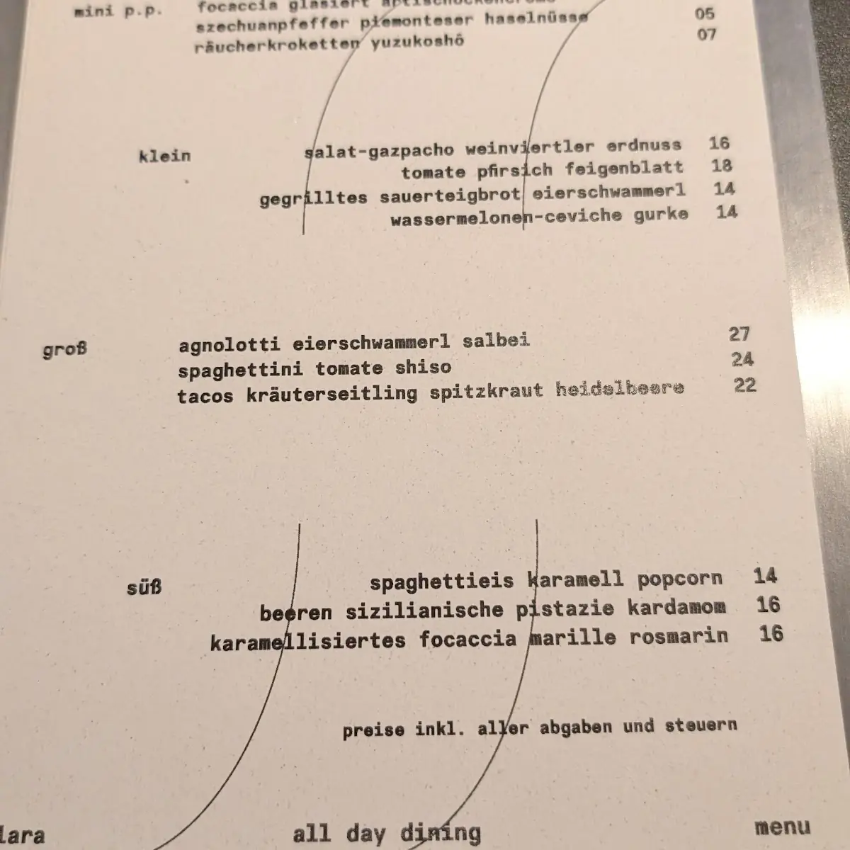 Speisekarte photo 8