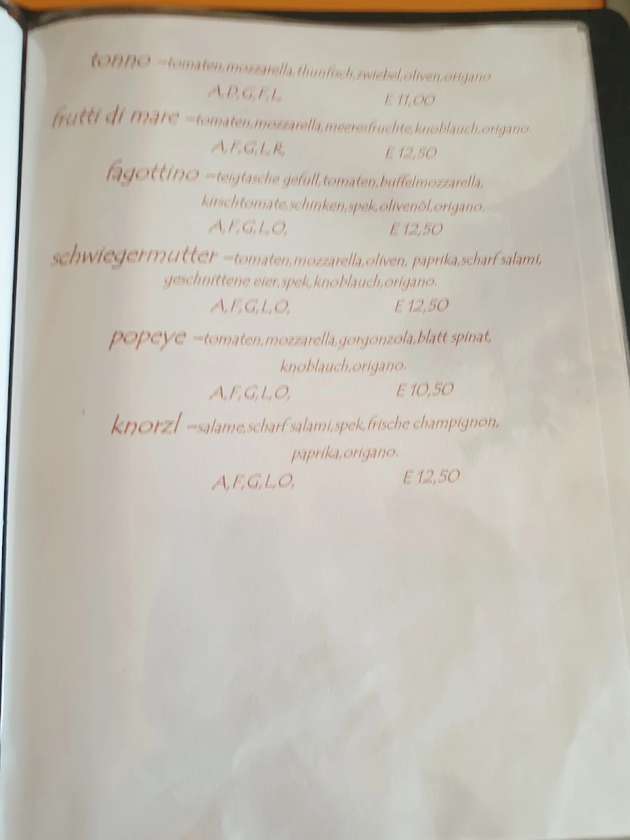 Speisekarte photo 5