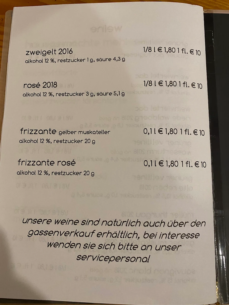 Speisekarte photo 1