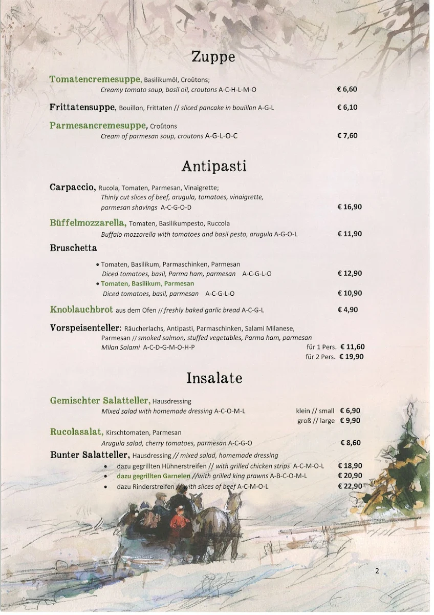 Speisekarte photo 1
