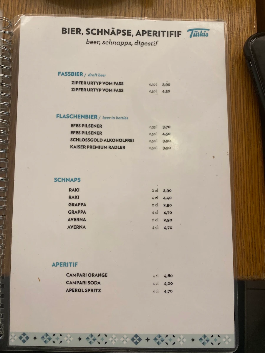 Speisekarte photo 6