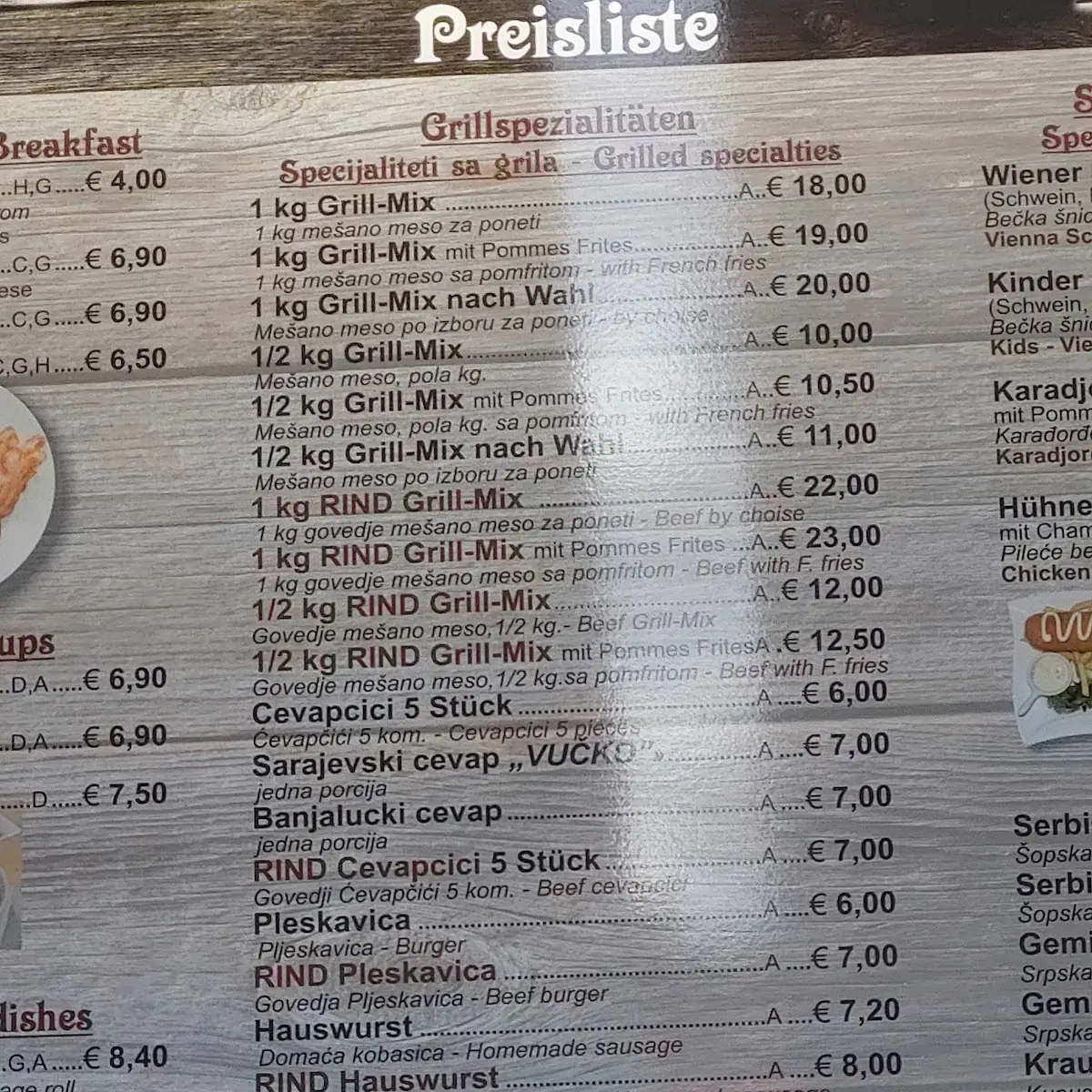 Speisekarte photo 10