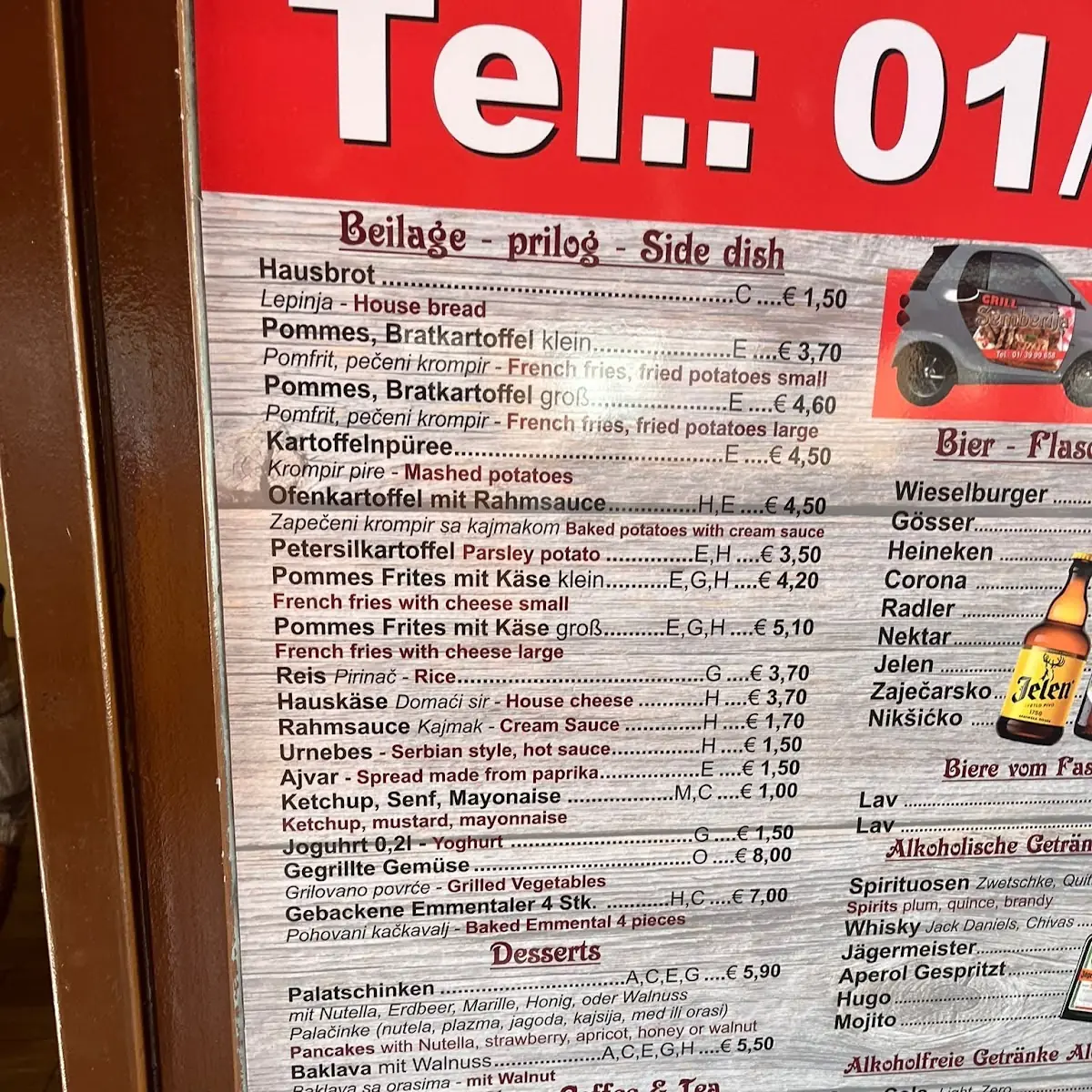 Speisekarte photo 4