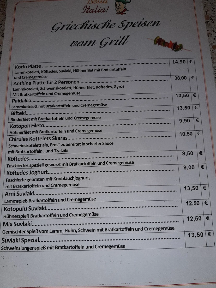 Speisekarte photo 1