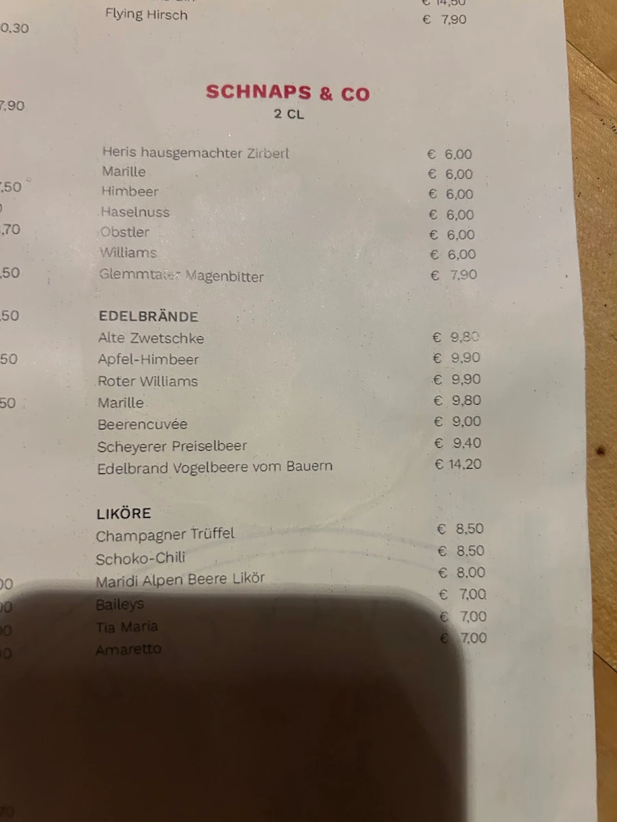 Speisekarte photo 9