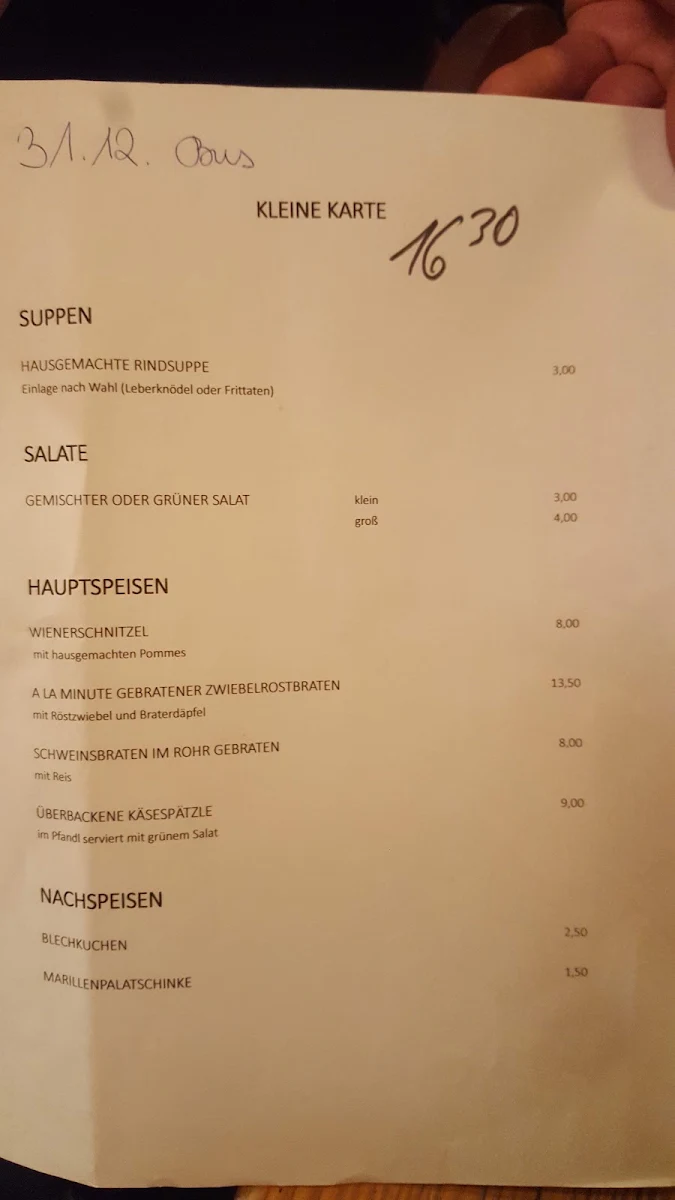 Speisekarte photo 9