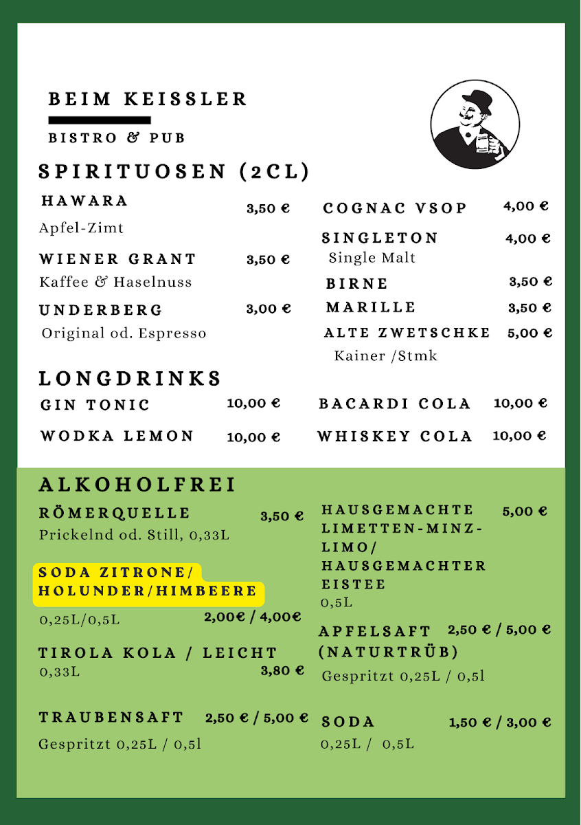 Speisekarte photo 1