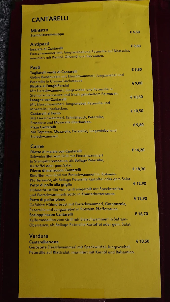 Speisekarte photo 6