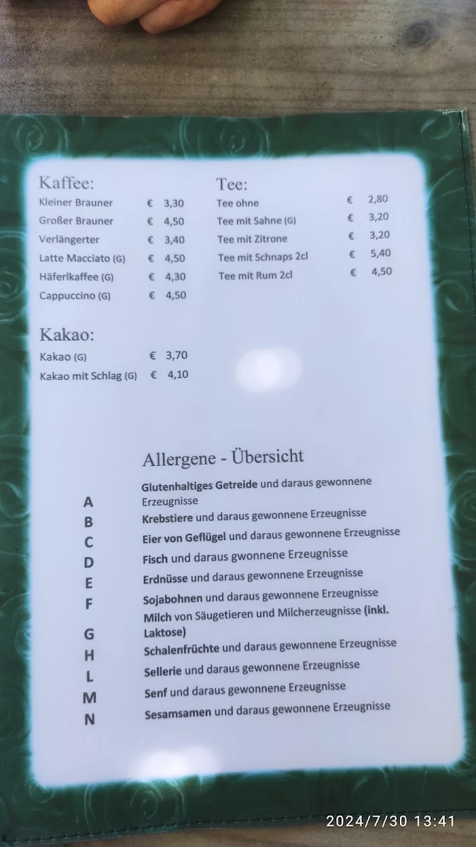 Speisekarte photo 6
