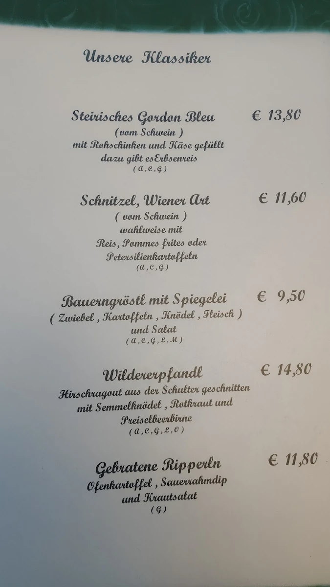 Speisekarte photo 7