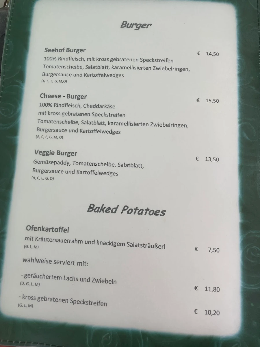 Speisekarte photo 9