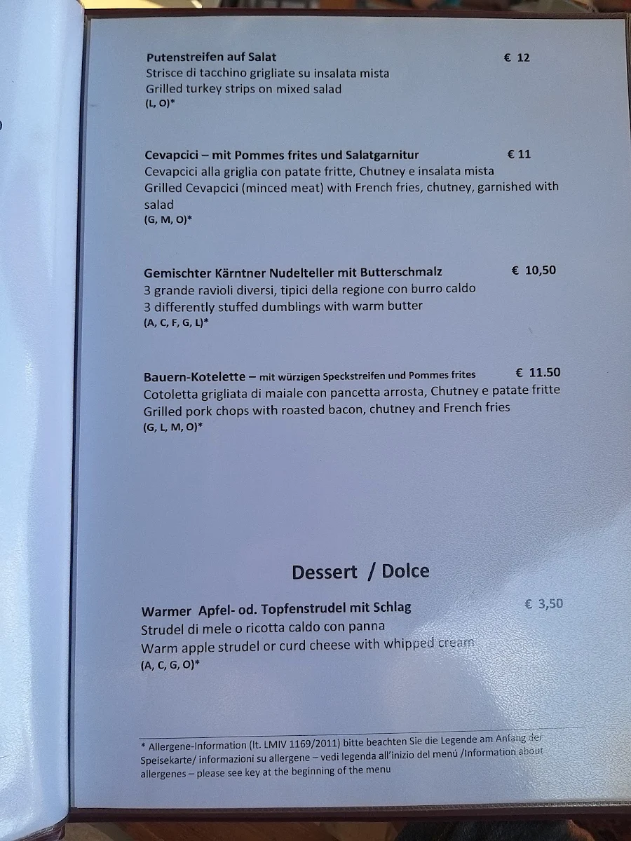 Speisekarte photo 10