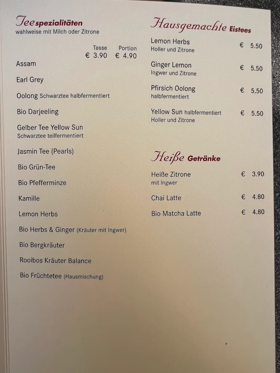 Speisekarte photo 10