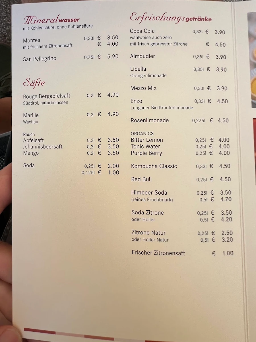 Speisekarte photo 6