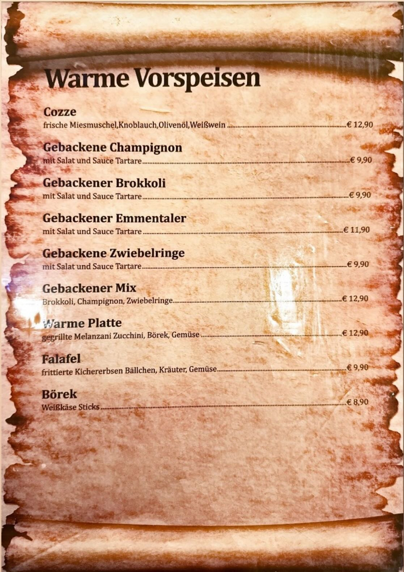 Speisekarte photo 9