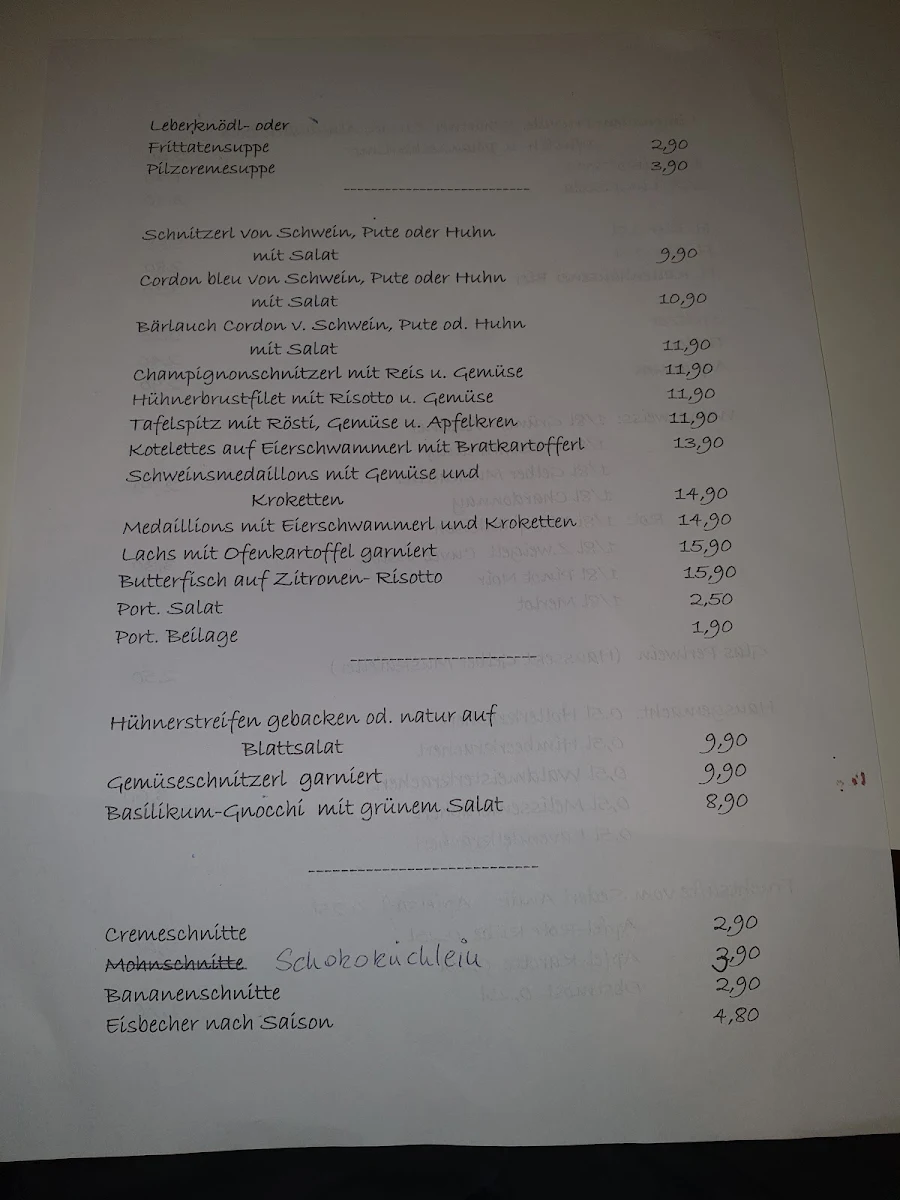 Speisekarte photo 3