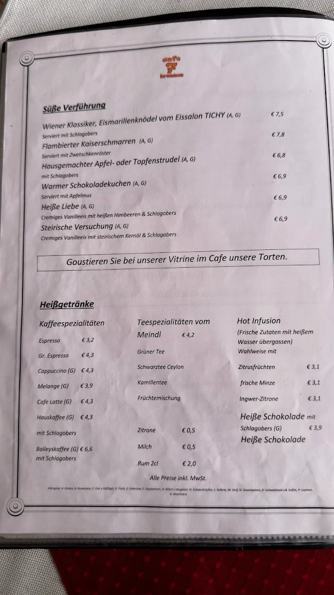 Speisekarte photo 3