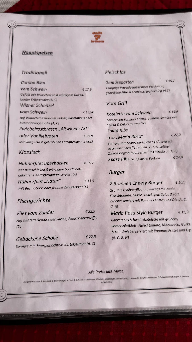 Speisekarte photo 6