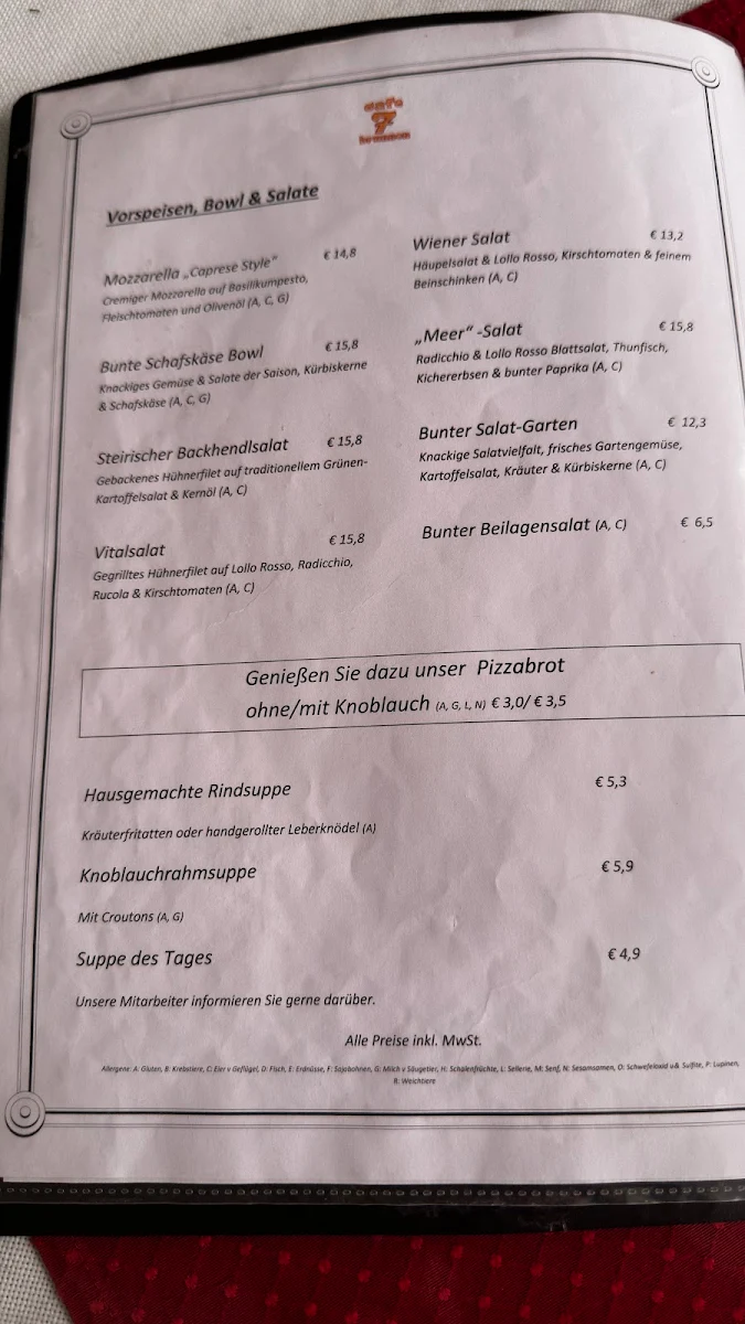 Speisekarte photo 7