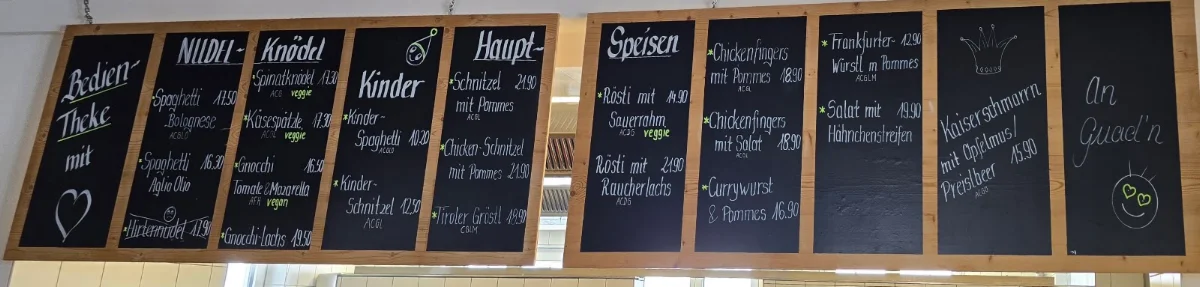 Speisekarte photo 1
