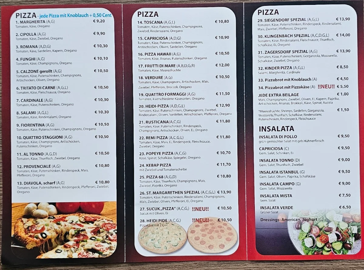 Speisekarte photo 2