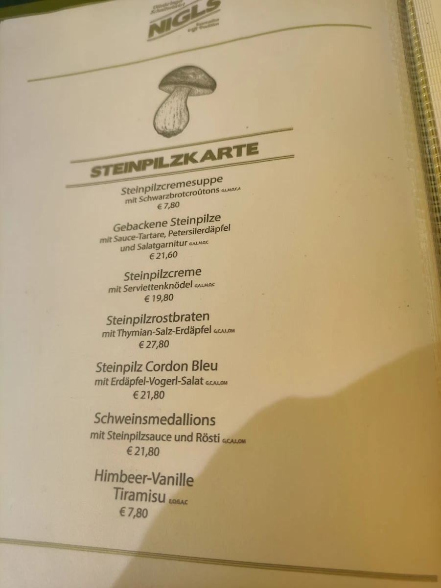 Speisekarte photo 1
