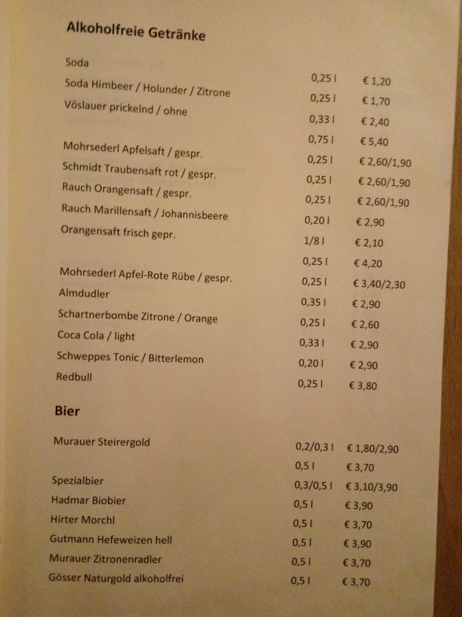 Speisekarte photo 8