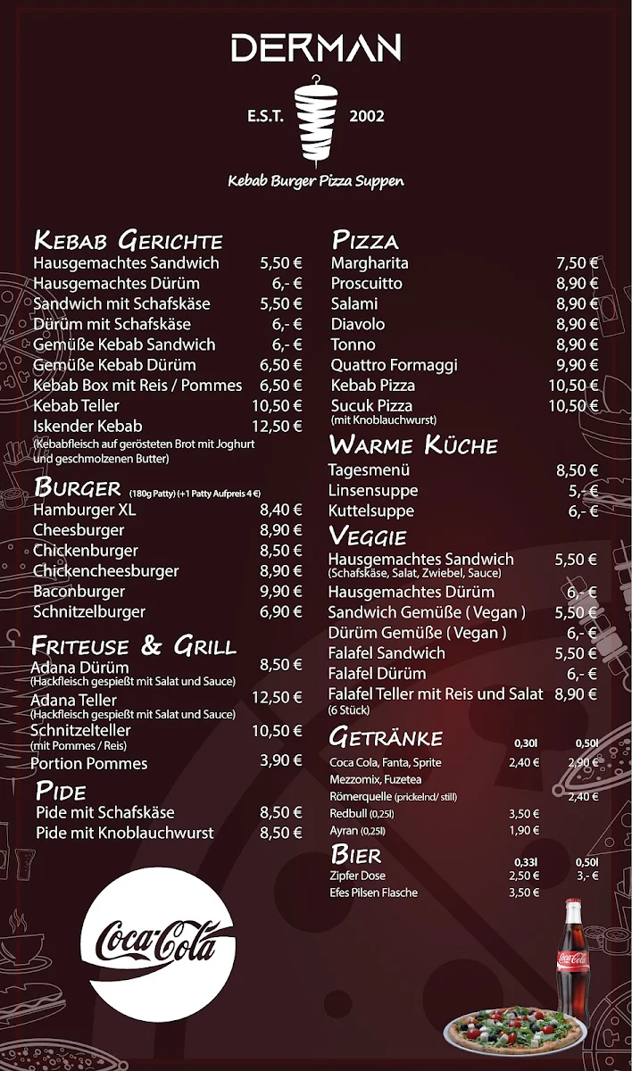 Speisekarte photo 3