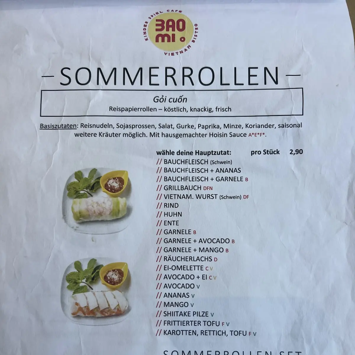 Speisekarte photo 2