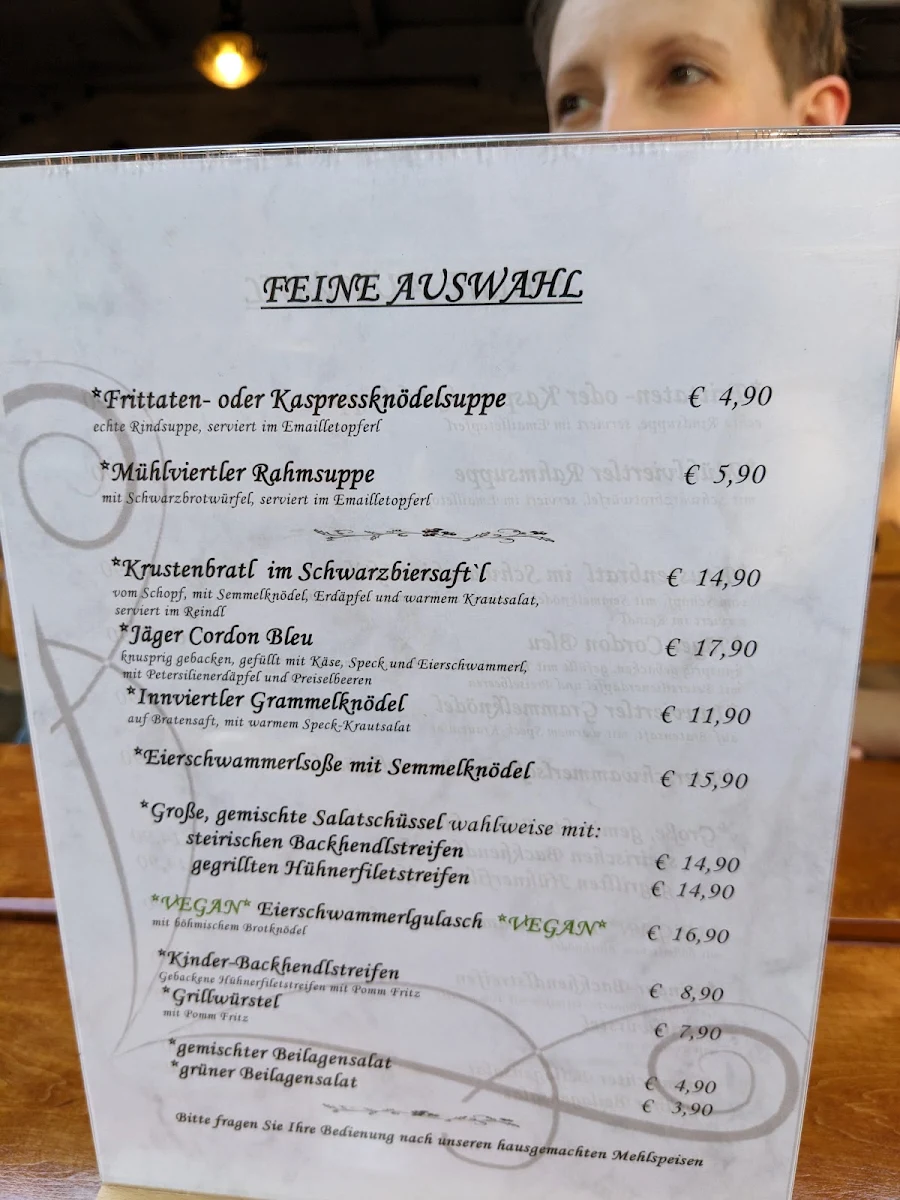 Speisekarte photo 1