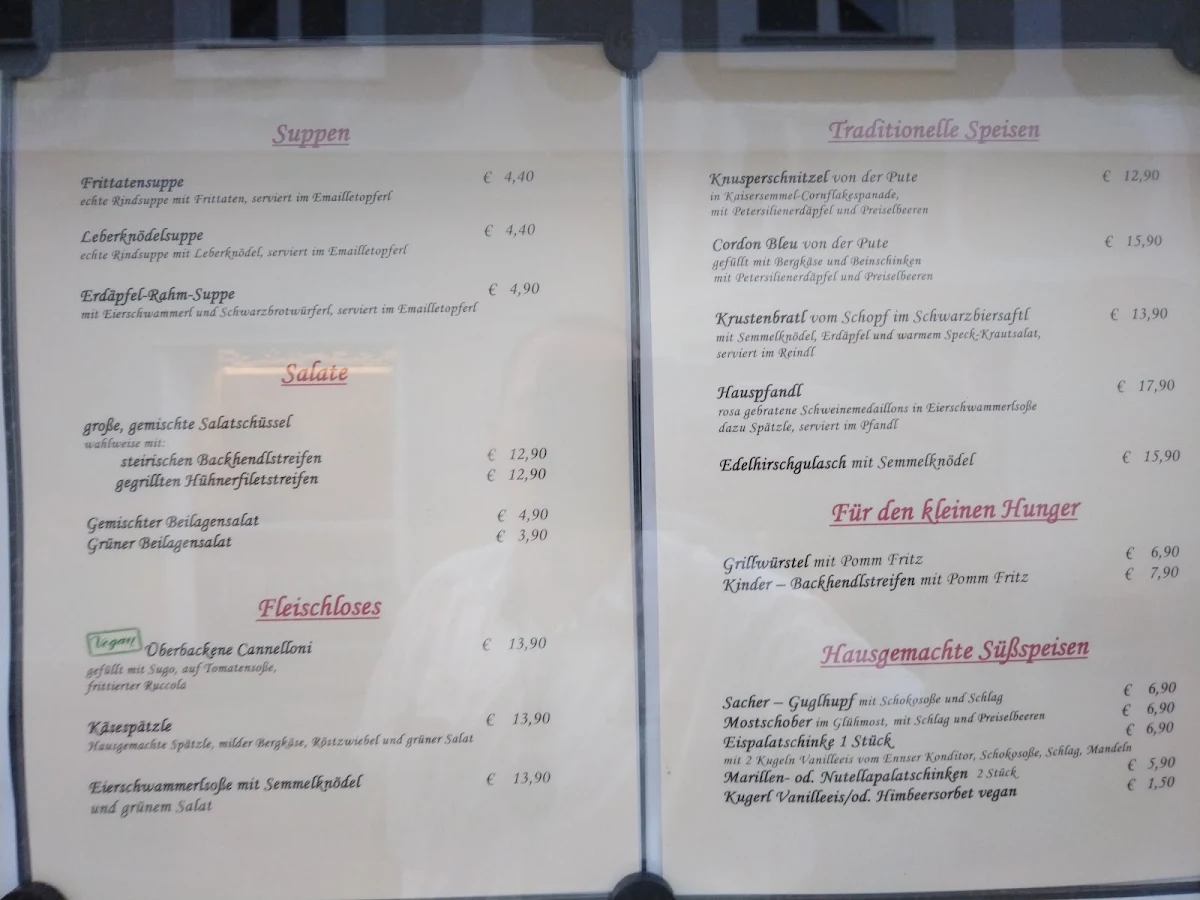 Speisekarte photo 2